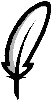 176x344 Clipart Feathers