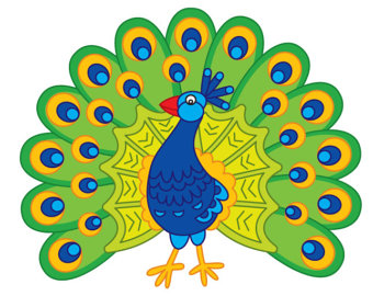 Peacock Wedding Clipart | Free download on ClipArtMag