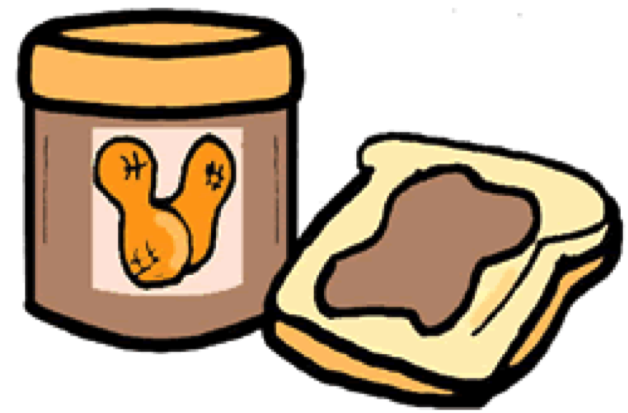 628x413 Peanut Butter Clipart Bread Clipart