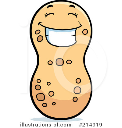 400x420 Funny Peanut Clipart