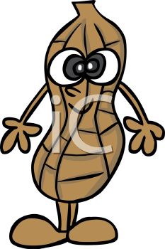 233x350 Peanut Character Clip Art