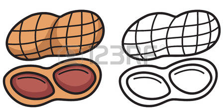 450x221 Nut Clipart Peanut