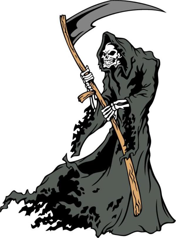 600x810 Grim Reaper Peanuts Clip Art Image