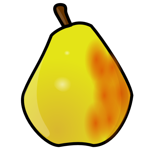 500x500 Free Pear Clipart, 1 Page Of Public Domain Clip Art