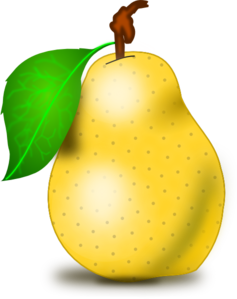 237x299 Pear Clip Art