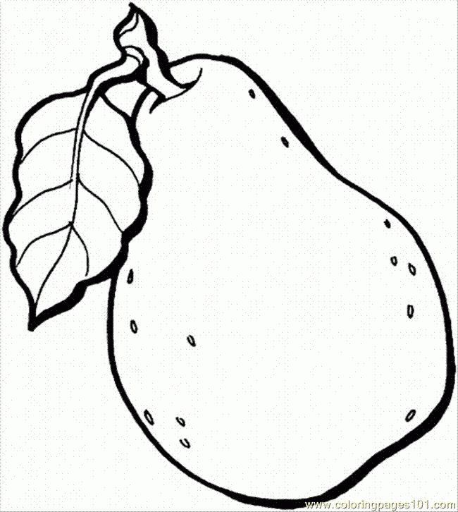 650x726 Pear Clipart Black And White Letters