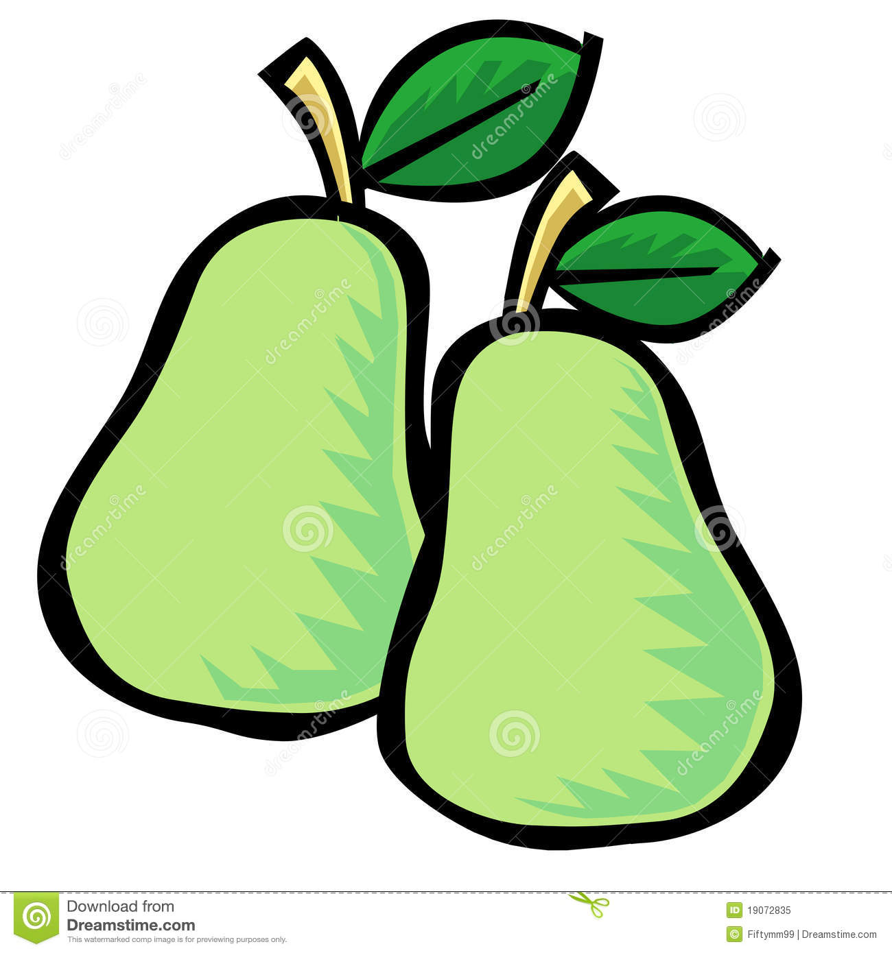 1300x1390 Pear Clipart Two