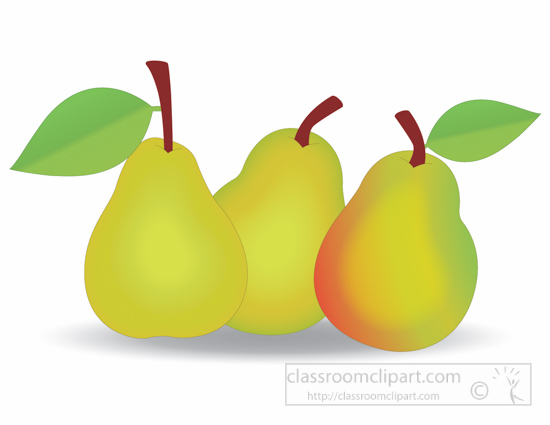550x425 Pear Clipart Different Fruit