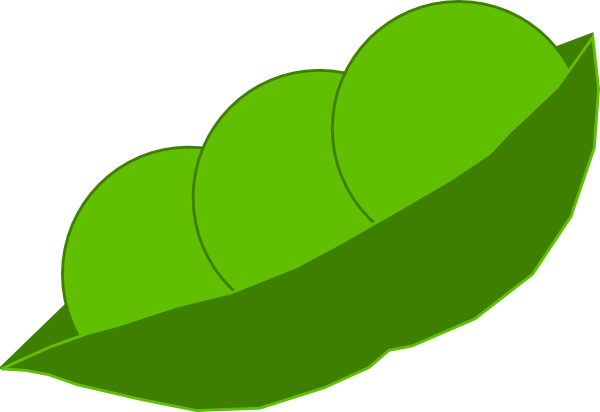 600x412 Peas In A Pod Clip Art