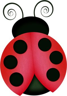 236x337 Pink Lady Bug With White Dots Clip Art