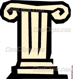 277x300 Pedestal Vector Clip Art