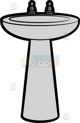 261x400 Washstand Clipart
