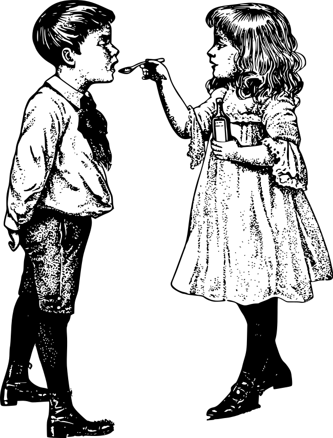 650x856 Cough Medicine 2 Children Medical Pediatric Cliparts