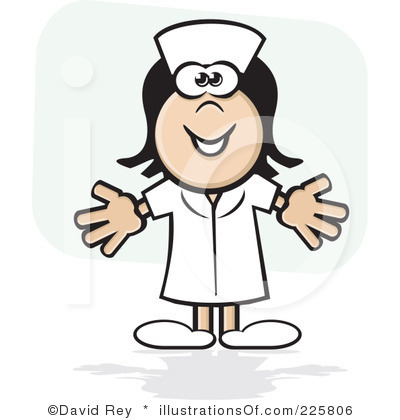 400x420 Funny Nurse Clipart