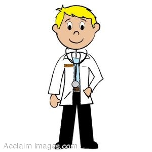 300x300 Clip Art Of A Stick Figure Physician