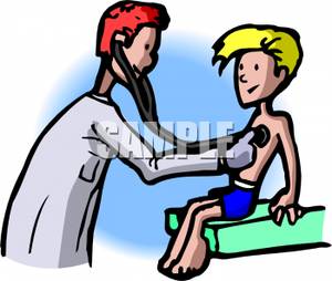 300x254 Pediatrician Listening To A Boy's Heart With A Stethoscope