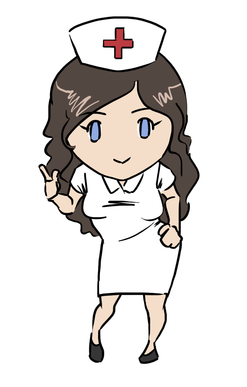 813x1274 Nurse Cartoon Clip Art