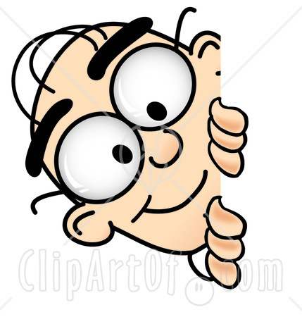 429x450 Peek A Boo Clipart
