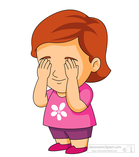 486x550 Cover Eyes Clipart