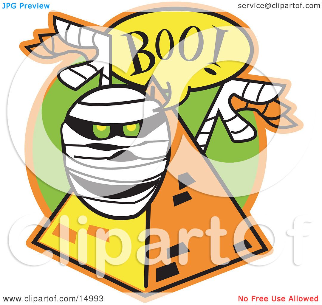 1080x1024 White Mummy With Green Glowing Eyes Peeking Out Of A Pyramid