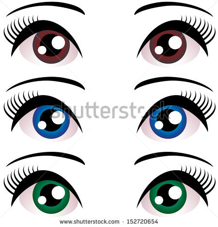 450x468 Eyelash Clipart Cartoon Female