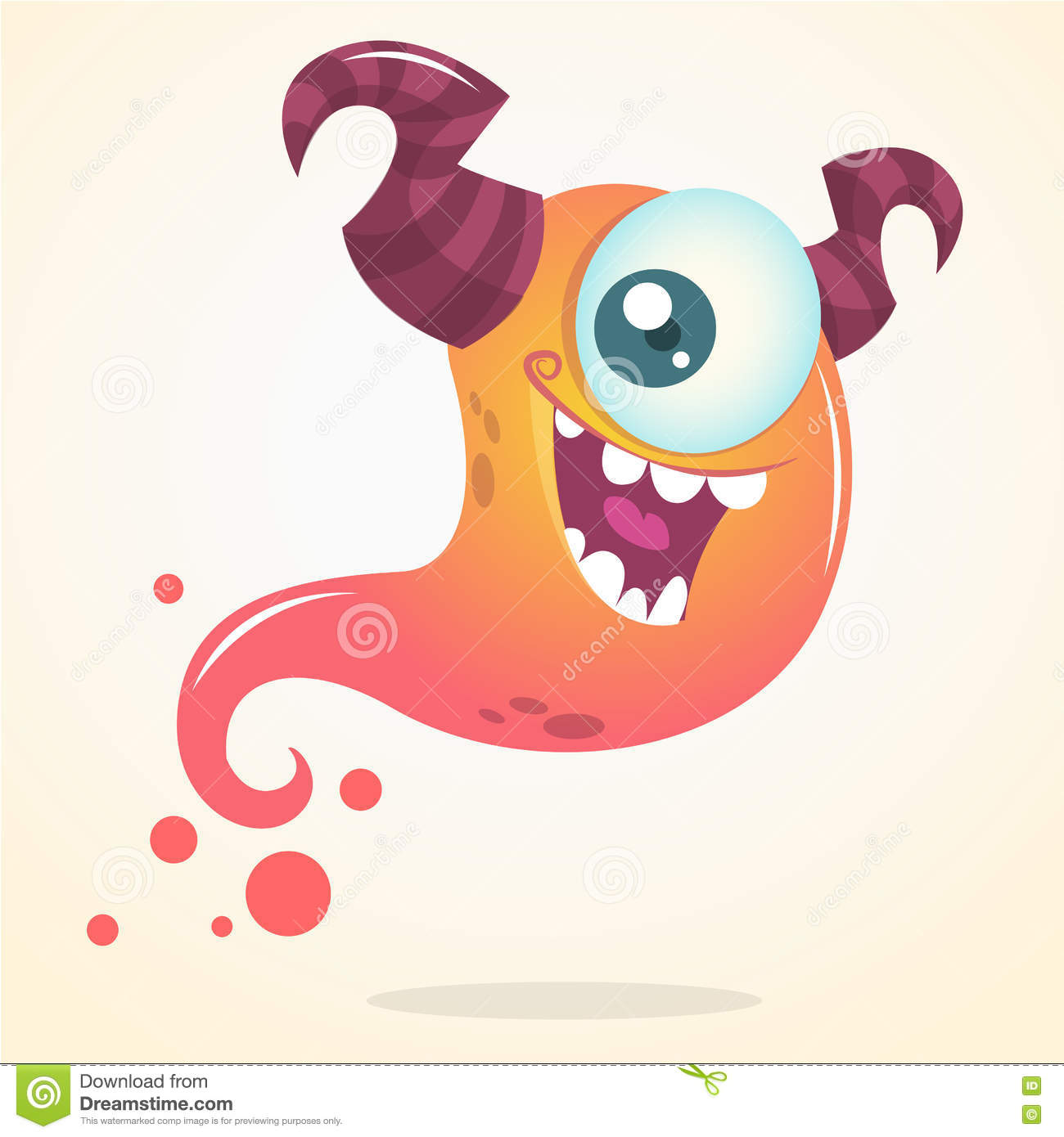 1300x1390 Pink Eyes Clipart One Eyed