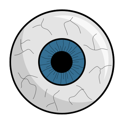 400x400 Drawn Eye Eyeball