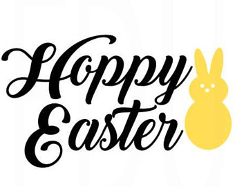 340x270 Bunny Peeps Svg Etsy