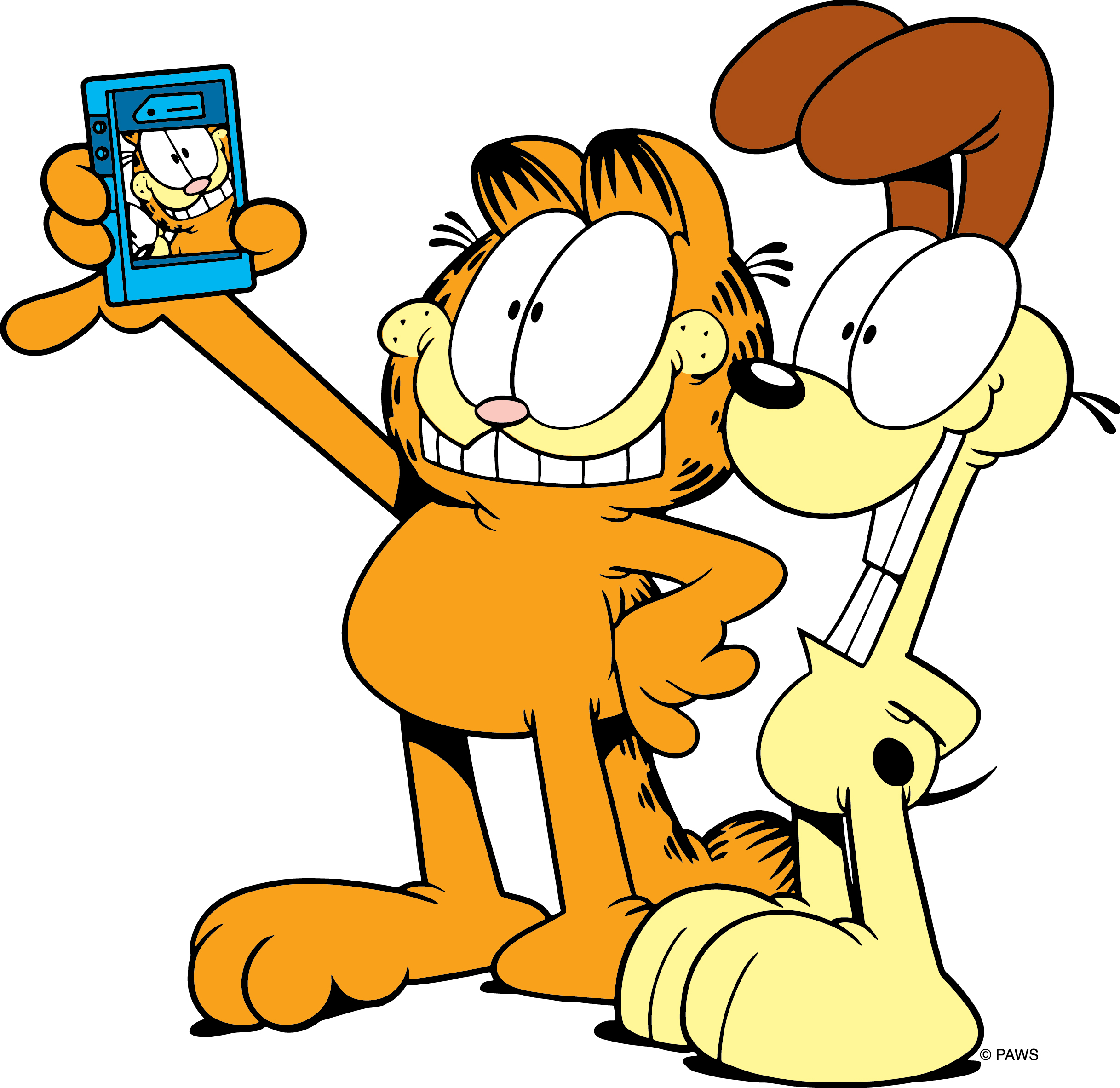 2435x2365 Garfield Clipart Sport