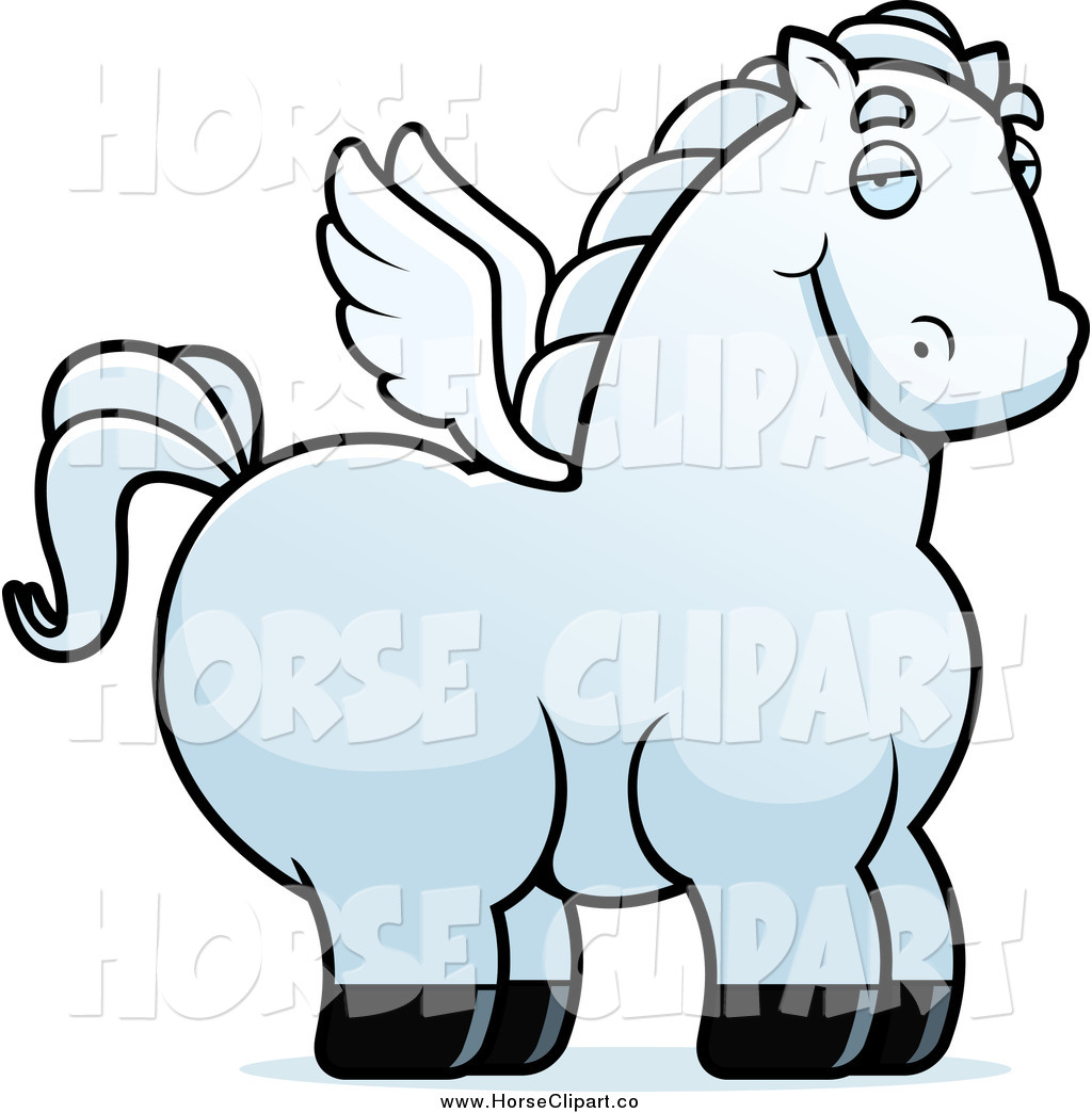 1024x1044 Clip Art Of A Chubby White Pegasus By Cory Thoman