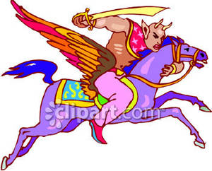 300x242 Creature Riding A Pegasus
