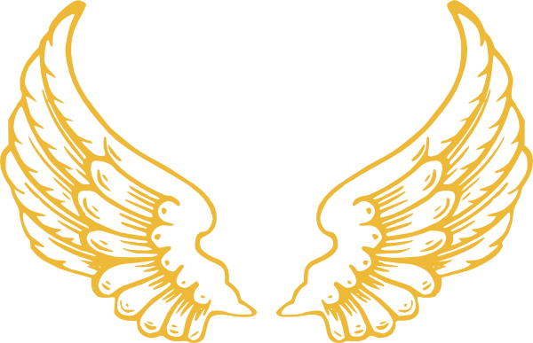 600x387 Gold Wings Clip Art