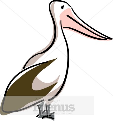 360x388 Pelican Clipart Seafood Clipart