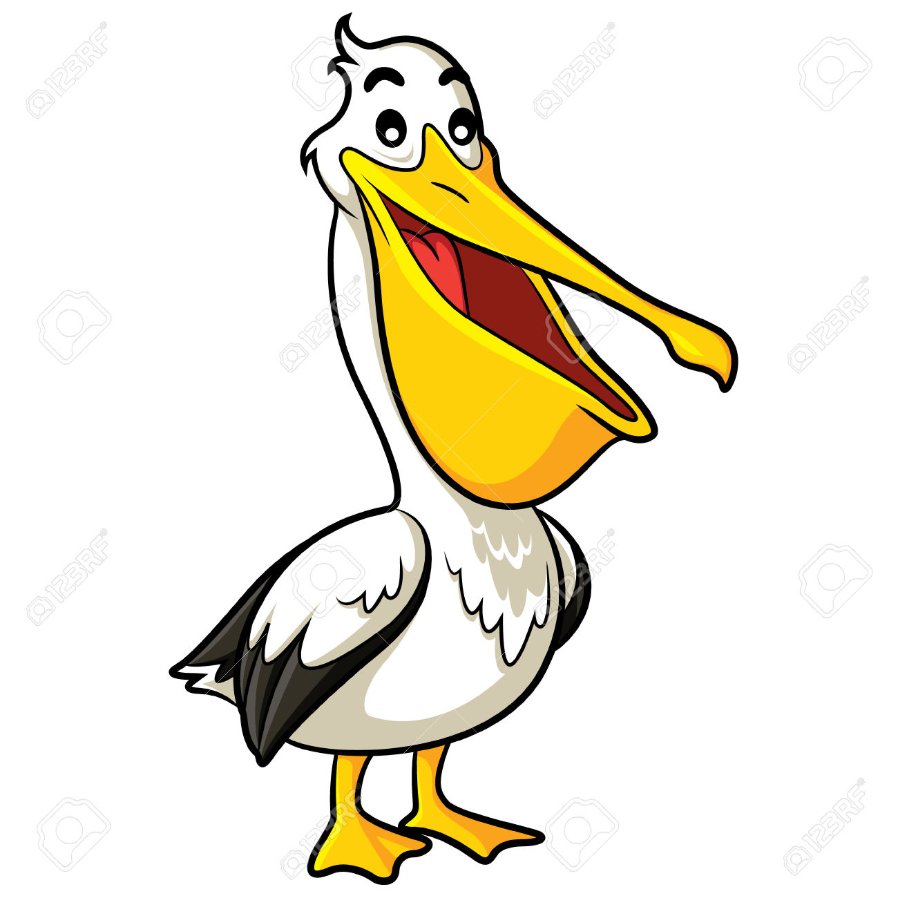 1300x1300 Pelican Clipart Cute