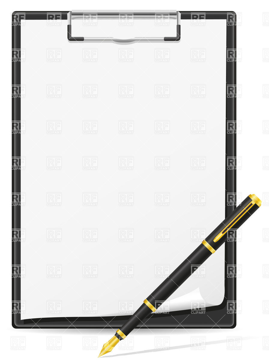 896x1200 Pencil And Paper Clip Art Clipart Panda