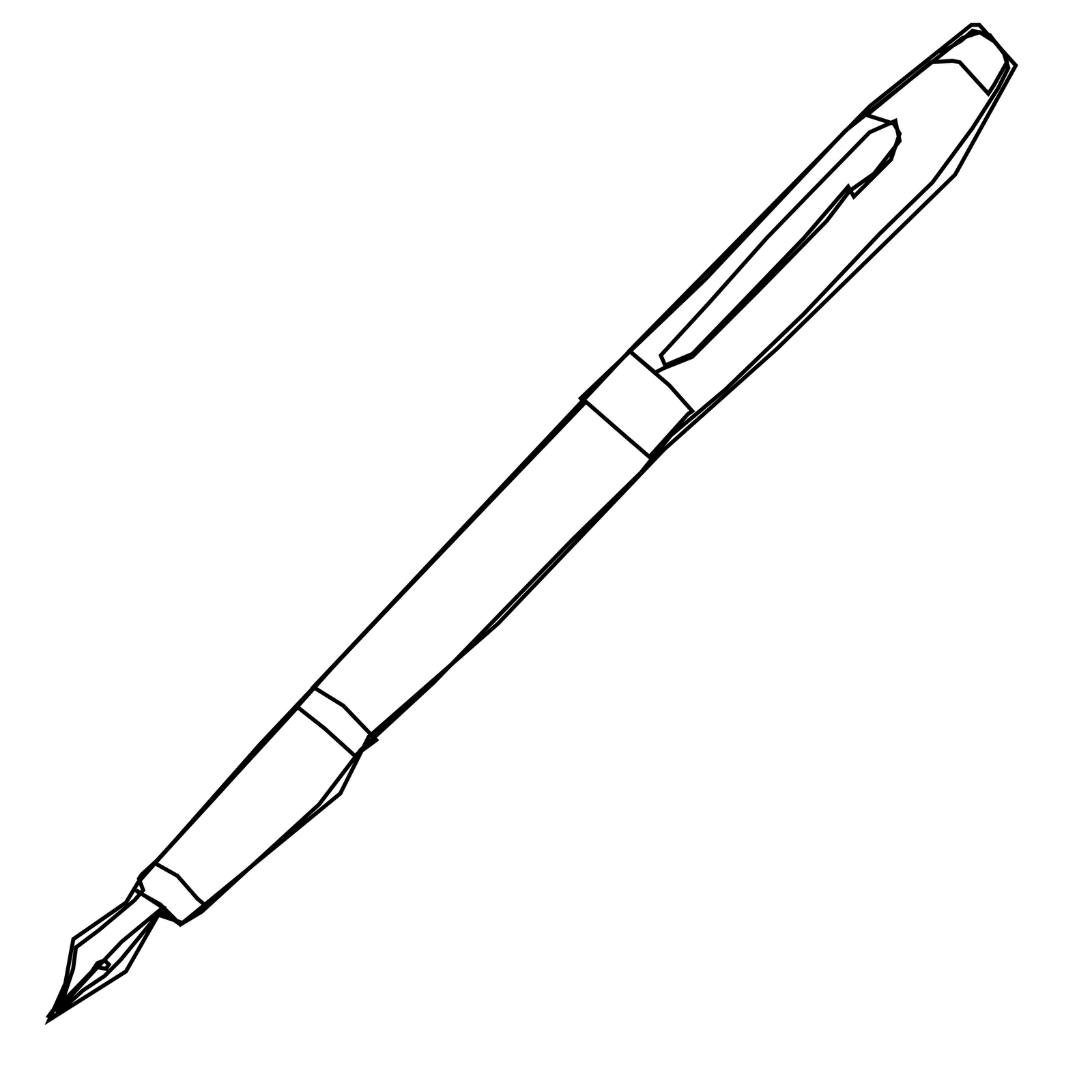1600x1600 Pen Clipart Free Download Clip Art