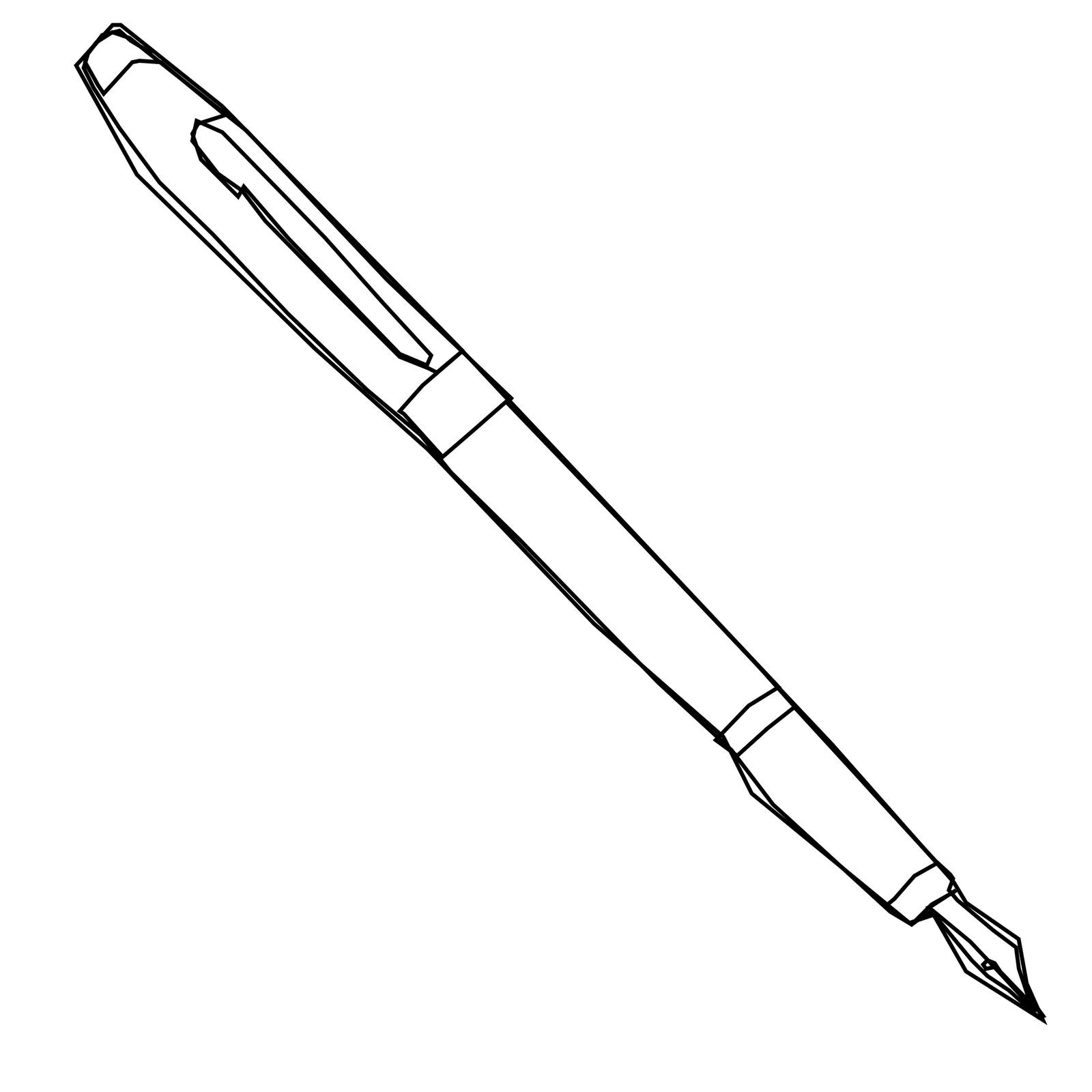 Pen Clipart Black And White Free Download On Clipartmag