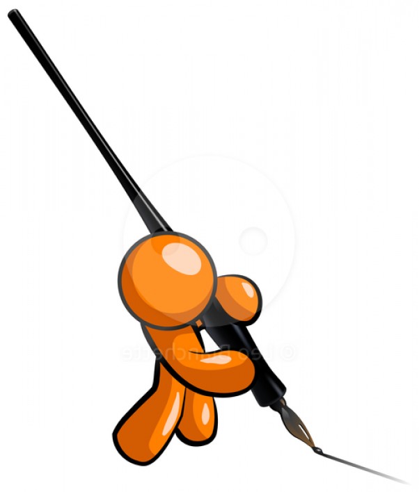 602x708 Pen Clipart Written Note