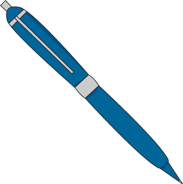 374x377 Pen Clip Art