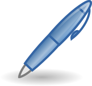 298x279 Style Pen Clip Art