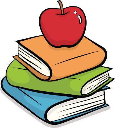 392x437 Book Clipart Apple