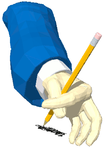 361x500 Hand Pencil Sticker By Badblueprints For Ios Amp Android Giphy