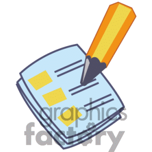 300x300 Pencil And Paper Images Clipart Panda