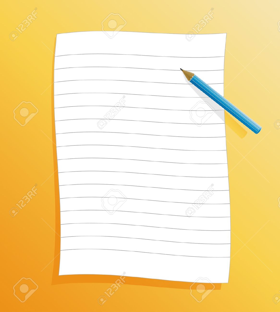 1166x1300 Paper Clipart Lined Paper Pencil How To Write A Business Proposal
