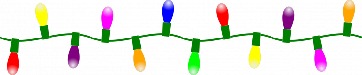728x152 Christmas ~ Christmas Clip Art Border Lights Borders Clipart