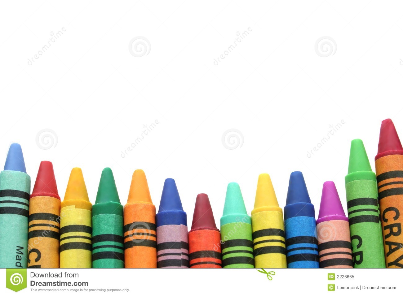 1300x957 Crayon Border Clipart