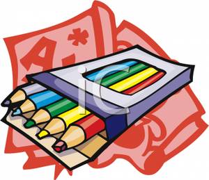 300x259 Box Of Colored Pencils