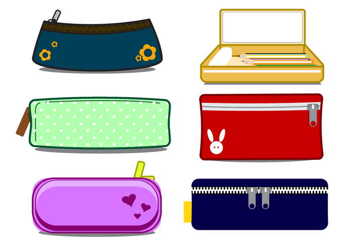 700x490 Free Pencil Case Vector