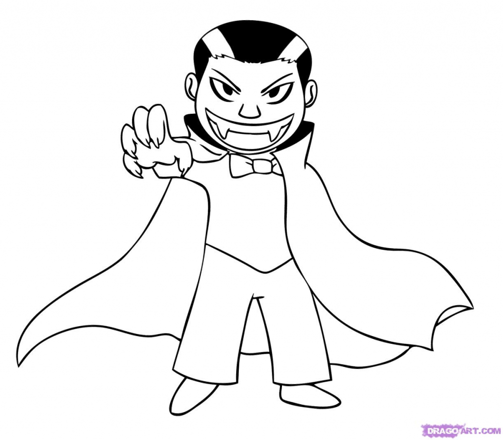 1024x897 Cartoon Vampire Drawings In Pencil How To Draw A Cartoon Vampire