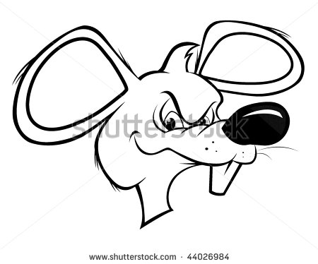 450x374 Drawn Rat Cartoon